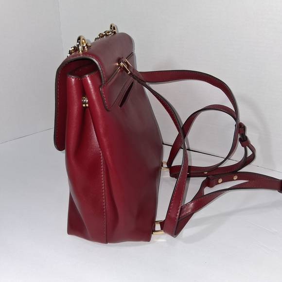 MICHAEL Michael Kors Maroon Mott Backpack - Picture 2 of 14